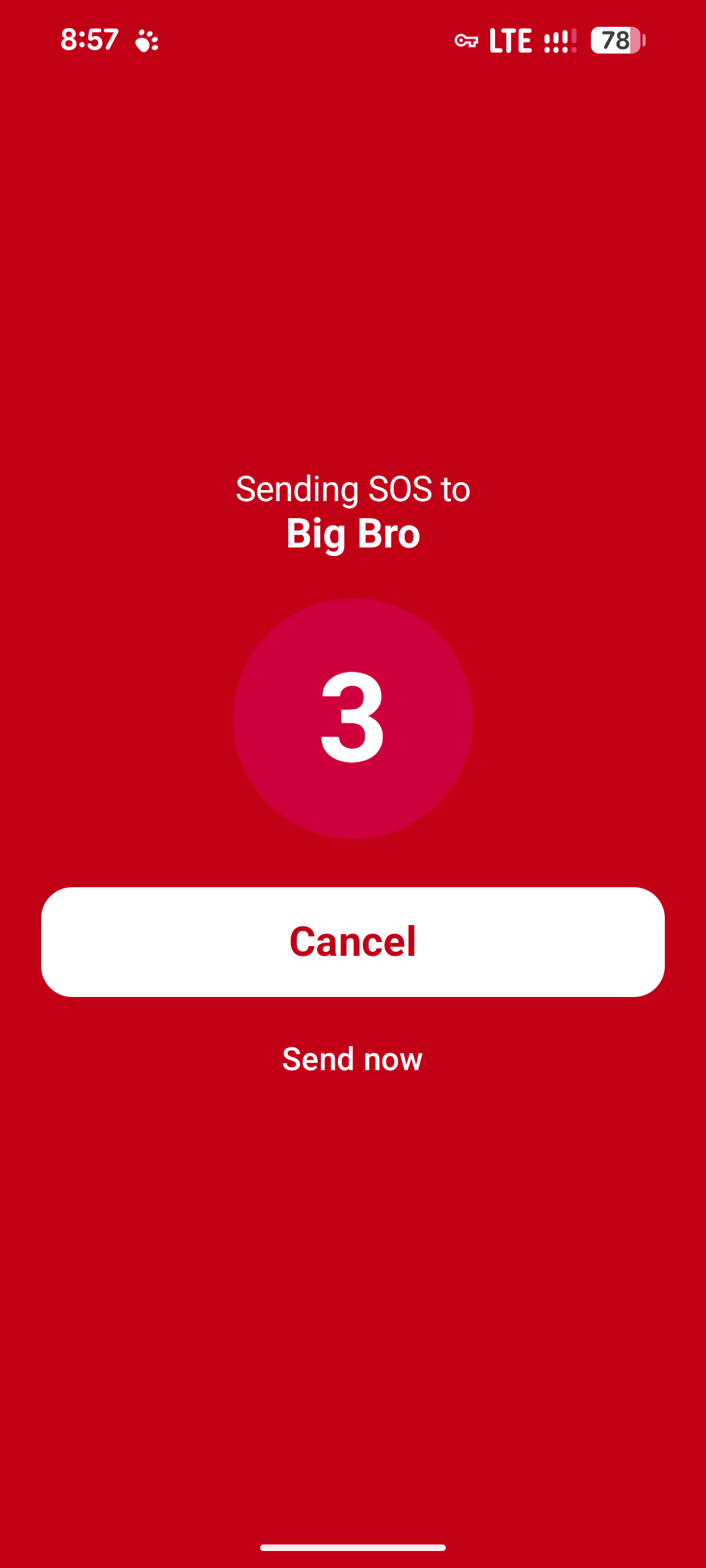 Emergency SOS
